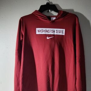 Nike Red Washington State Hoodie